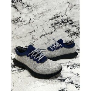 Allbirds Wool Dasher Mizzle WDM Gray/Blue Comfort Men’s Running Shoes Size 11.5